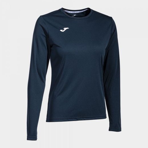 T-Shirt Combi Manches Longues Marine
