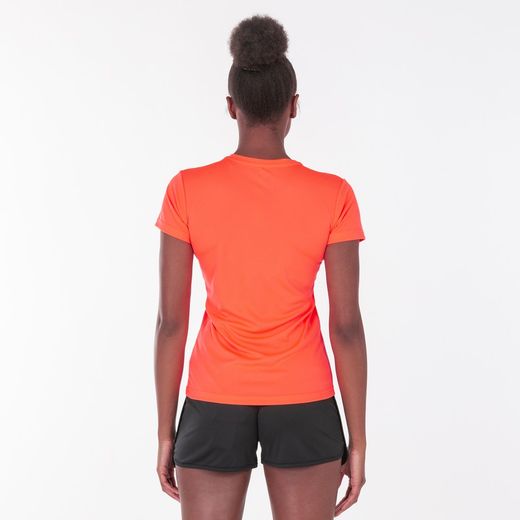 Combi Woman Shirt Coral Fluor S/S