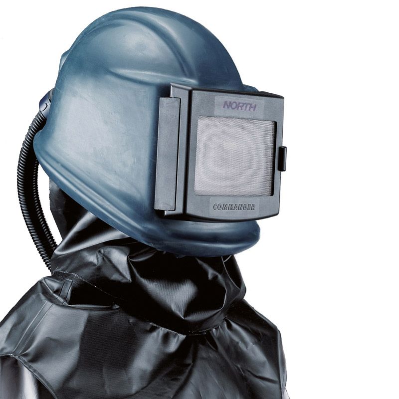 COMMANDER, máscara de chorreo de arena acoplable a ClearFlow