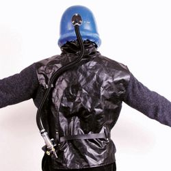 COMMANDER, máscara de chorreo de arena acoplable a ClearFlow
