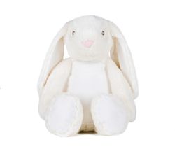 Conejo de peluche con cremallera