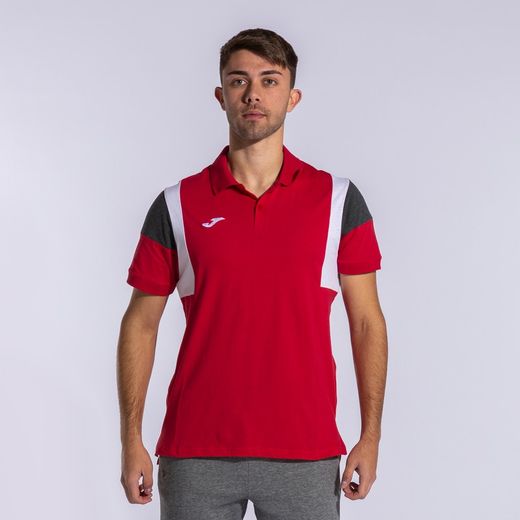 Confort Iii Short Sleeve Polo Red