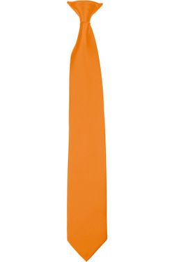 CORBATA SATINADA CON CLIP