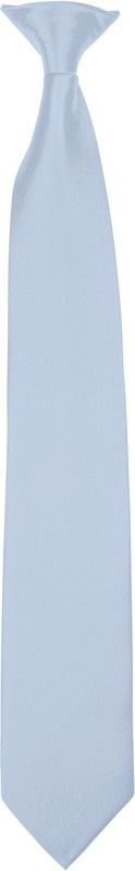CORBATA SATINADA CON CLIP