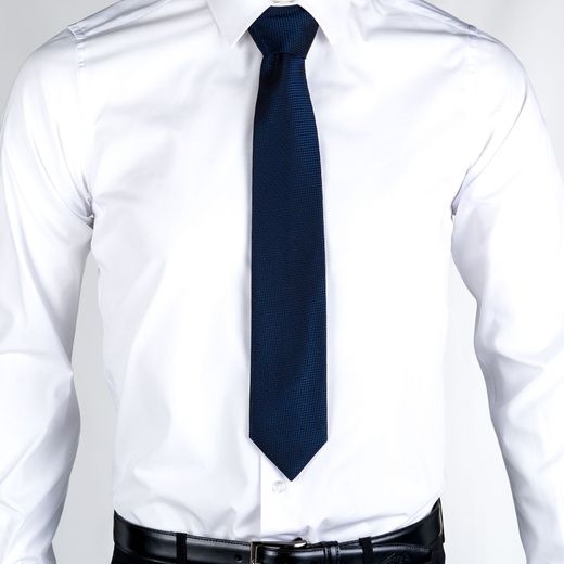 Corbata Sin Nudo Jacquard Ojo De Perdiz Burdeos