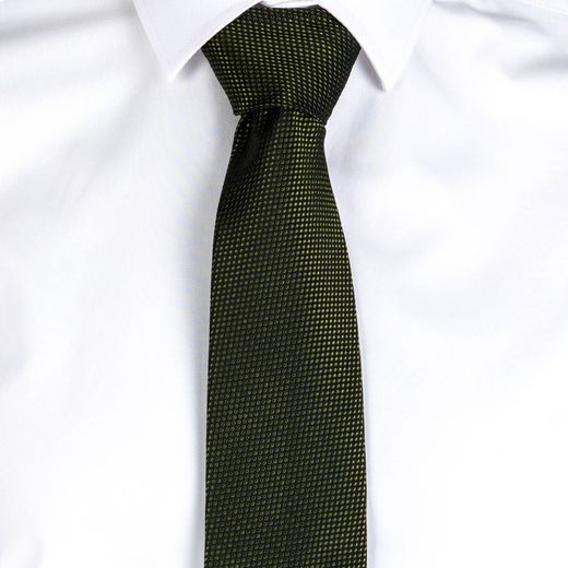 Corbata Sin Nudo Jacquard Ojo De Perdiz Burdeos