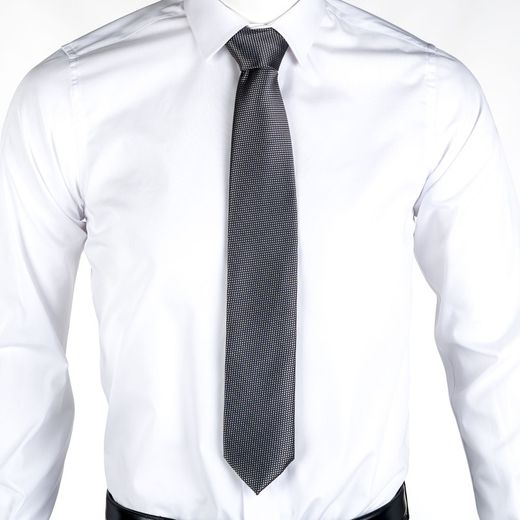 Corbata Sin Nudo Jacquard Ojo De Perdiz Burdeos