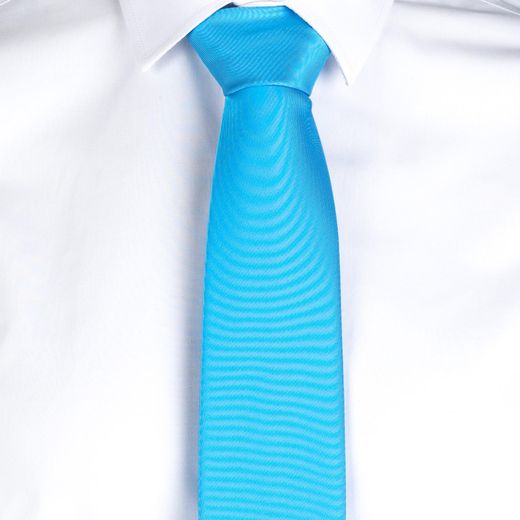 Corbata Sin Nudo Jacquard Raya