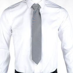 Corbata Sin Nudo Jacquard Raya