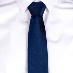 Corbata Sin Nudo Jacquard Raya