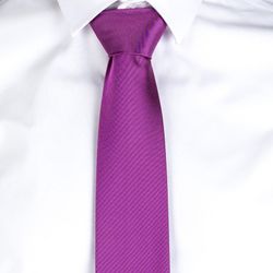 Corbata Sin Nudo Jacquard Raya