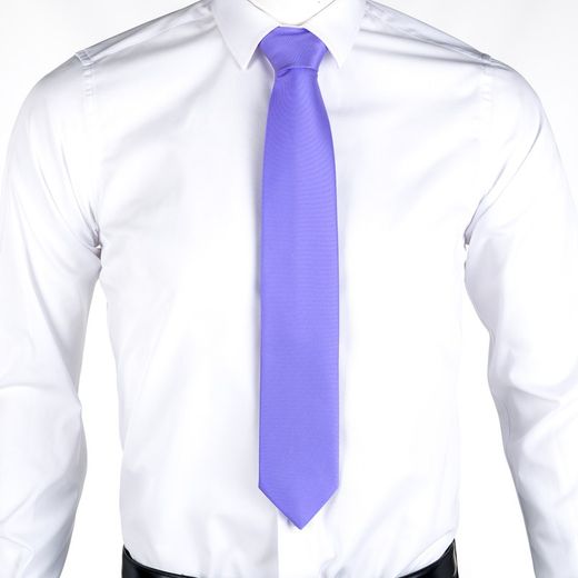 Corbata Sin Nudo Jacquard Raya