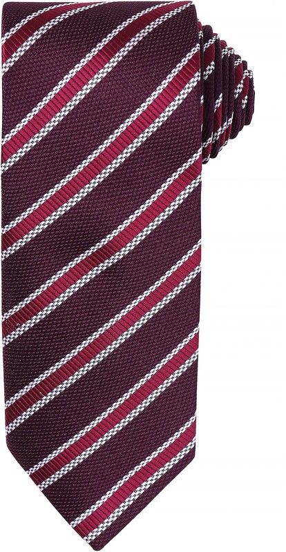 Striped Waffle Tie