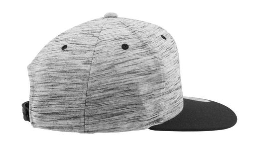 Corona a rayas Melange Snapback