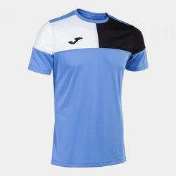 Crew V Short Sleeve T-Shirt Blue Black White