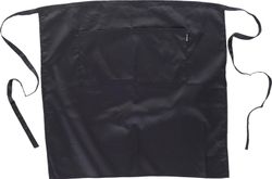 Delantal 2 bolsillos 70x65 Negro