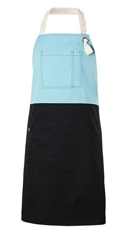 Delantal bicolor peto Velilla 404210B