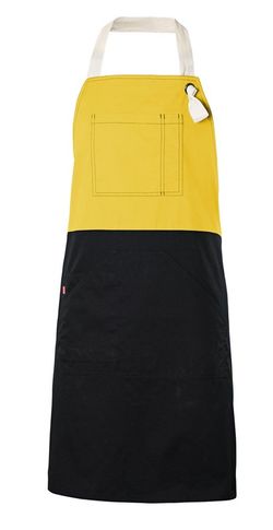 Delantal bicolor peto Velilla 404210B