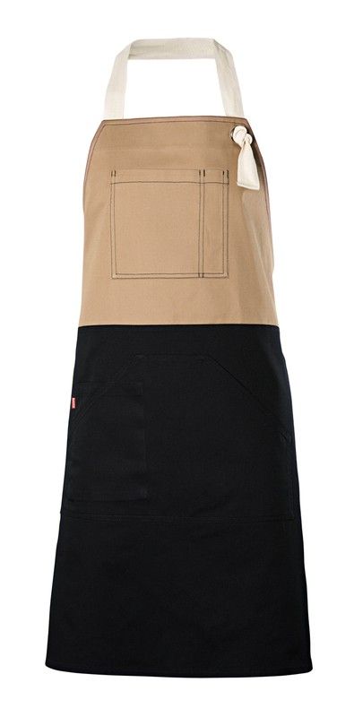 Delantal bicolor peto Velilla 404210B