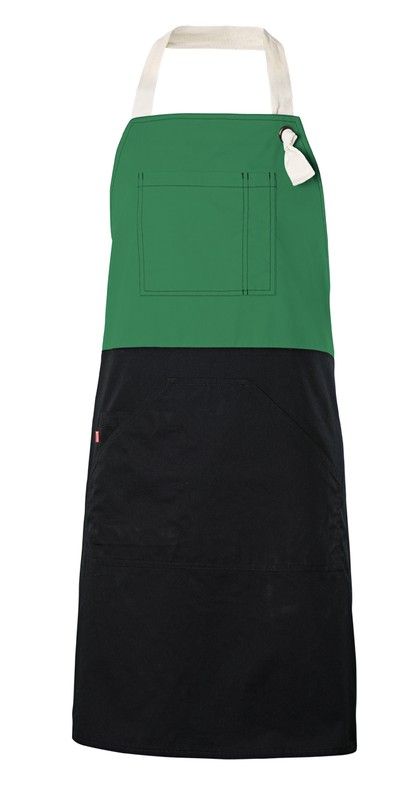 Delantal bicolor peto Velilla 404210B