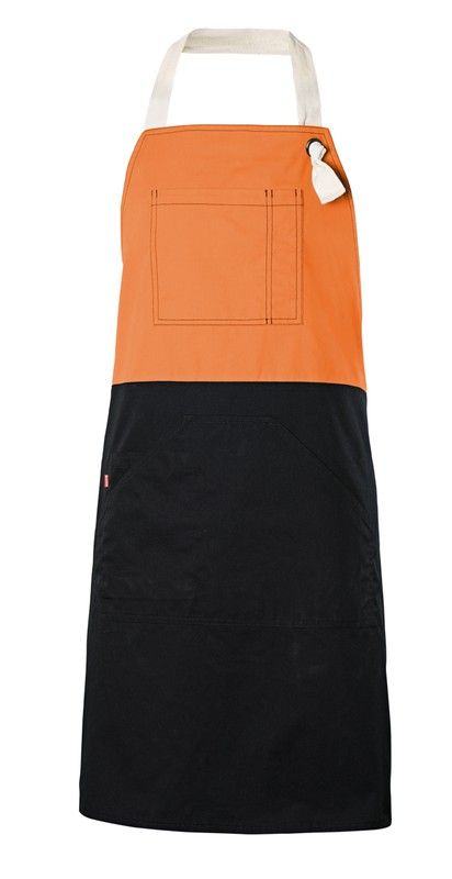Delantal bicolor peto Velilla 404210B