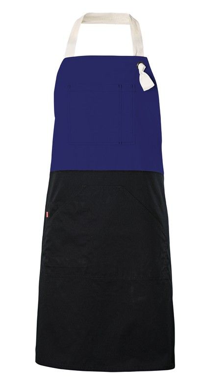 Delantal bicolor peto Velilla 404210B