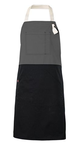 Delantal bicolor peto Velilla 404210B