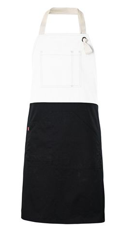 Delantal bicolor peto Velilla 404210B