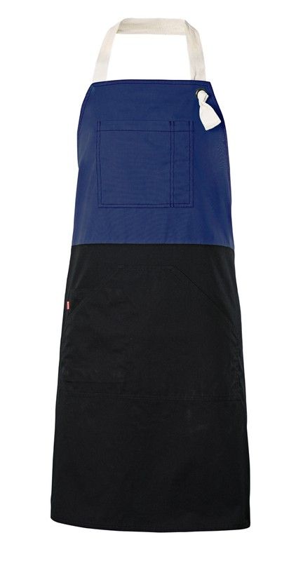 Delantal bicolor peto Velilla 404210B