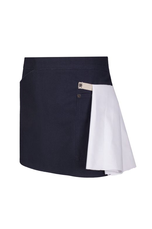 Delantal canvas corto