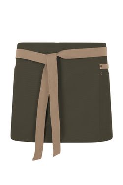 Delantal canvas corto