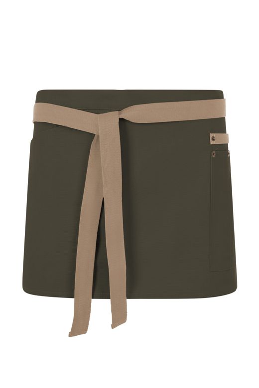 Delantal canvas corto