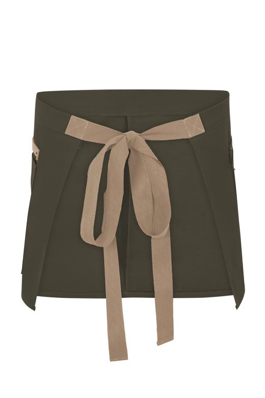 Delantal canvas corto