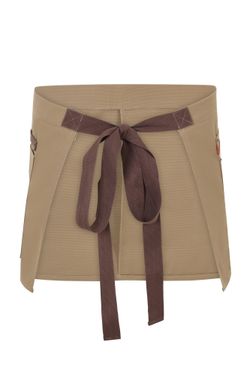 Delantal canvas corto
