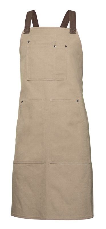 Delantal canvas peto Velilla 404211B