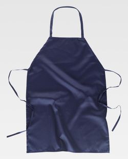Klassische lange Schürze 90x70 ohne Taschen Sonderanfertigung Navy
