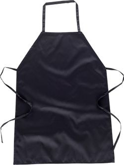 Delantal clásico largo 90x70 sin bolsillos Negro