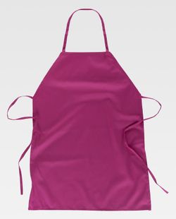 Klassische lange Schürze 90x70 ohne Taschen Sonderanfertigung Pink Fuchsia