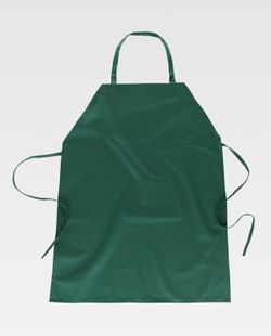 Klassische lange Schürze 90x70 ohne Taschen Sonderanfertigung Grün