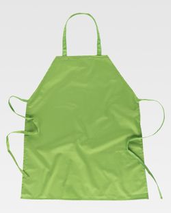 Klassische lange Schürze 90x70 ohne Taschen Spezialherstellung Pistaziengrün