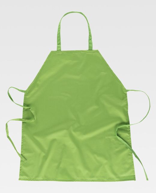 Grembiule lungo classico 90x70 senza tasche. Produzione speciale Verde pistacchio