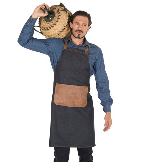 Unisex Küchenschürze mit Taschenlätzchen Tejano 805