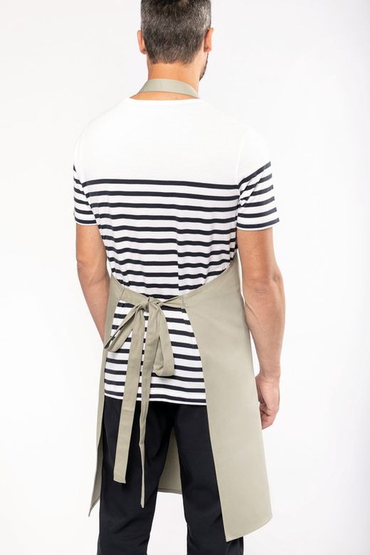 Grembiule in cotone biologico con tasca