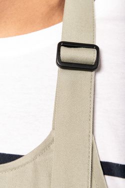 Grembiule in cotone biologico con tasca