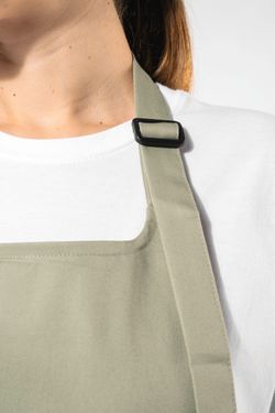 Bio-Baumwolle Schürze mit Tasche