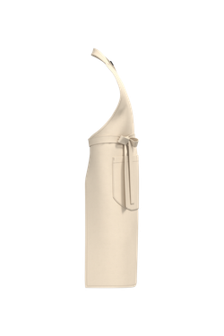 Bio-Baumwolle Schürze mit Tasche