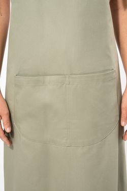 Bio-Baumwolle Schürze mit Tasche