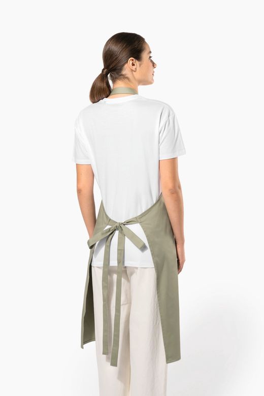 Bio-Baumwolle Schürze mit Tasche
