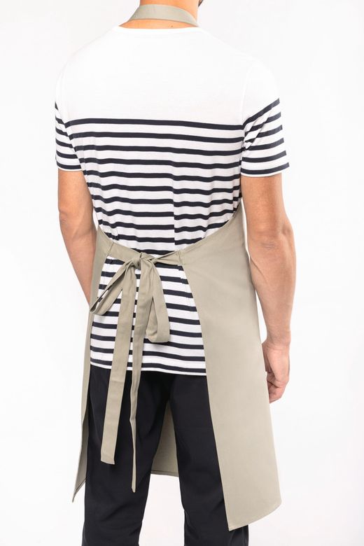 Bio-Baumwolle Schürze mit Tasche
