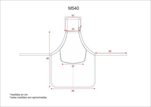 Schürze mit kombiniertem Lätzchen, Live-AV-Zentraltasche und verstellbarem Hals 90x90 Teflonbehandlung Schwarz Grau Gelb AV